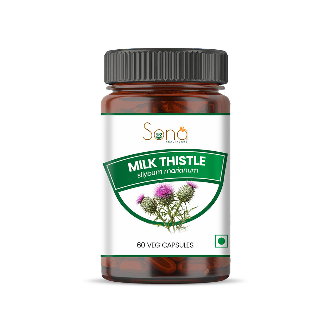 Sona Healthcare Milk Thistle Capsule -60 Cap pack of 1