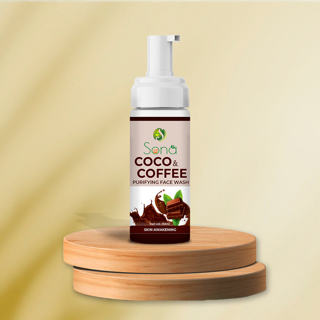 Sona Coco Coffee Face Wash - Paraben Free