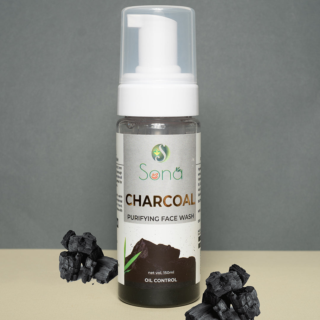 Sona Charcol Face Wash with Paraben Free