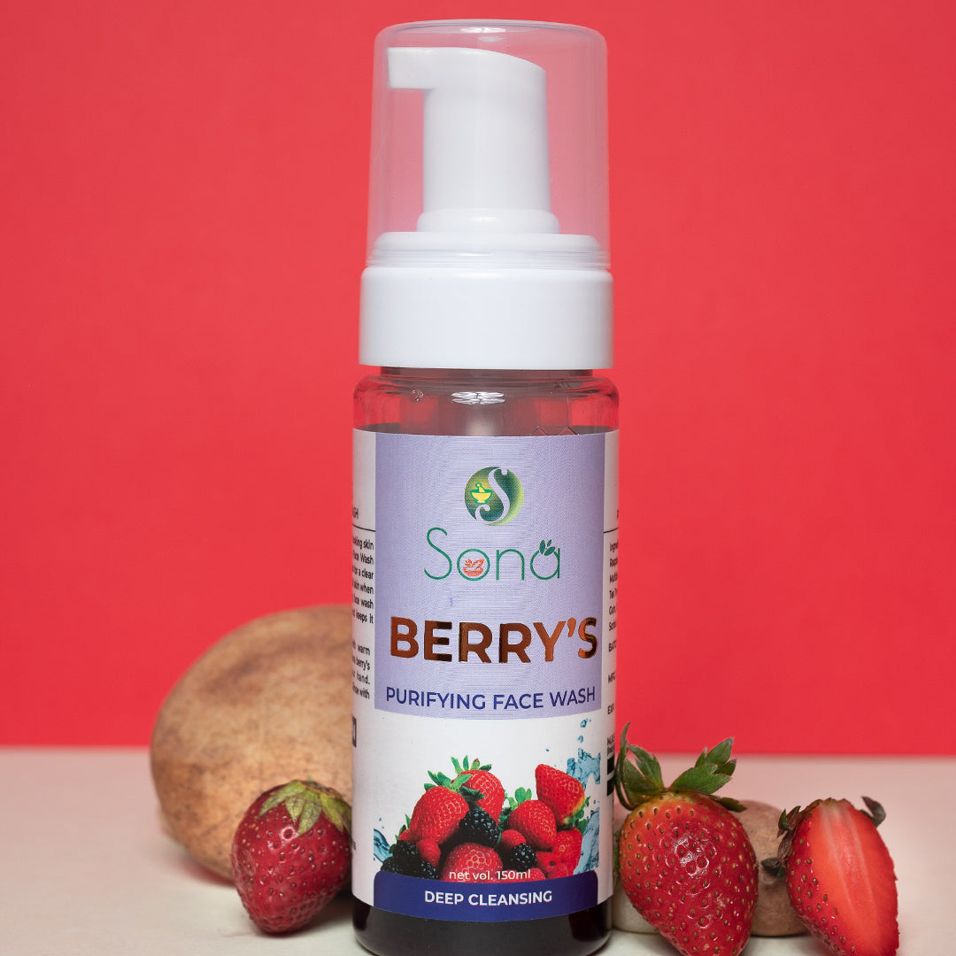 Sona Berry's Face Wash with Paraben Free 150 ml