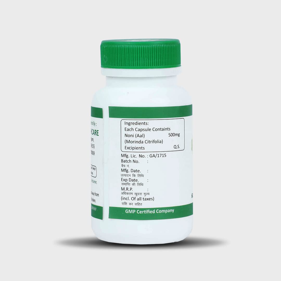 Sona Noni for Better Immune System - 60 Capsules (Pack of 3)