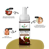 Krivi Coco & Coffee Face Wash With Coco Ext And Coffee Ext, Vitamin E, Tea Tree Oil And Vitamin B5 No Paraben - 150Ml For Natural Fairness(Pack Of 1)
