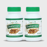 Sona Shatavari Capsules - 60 Capsules (Pack of 2)