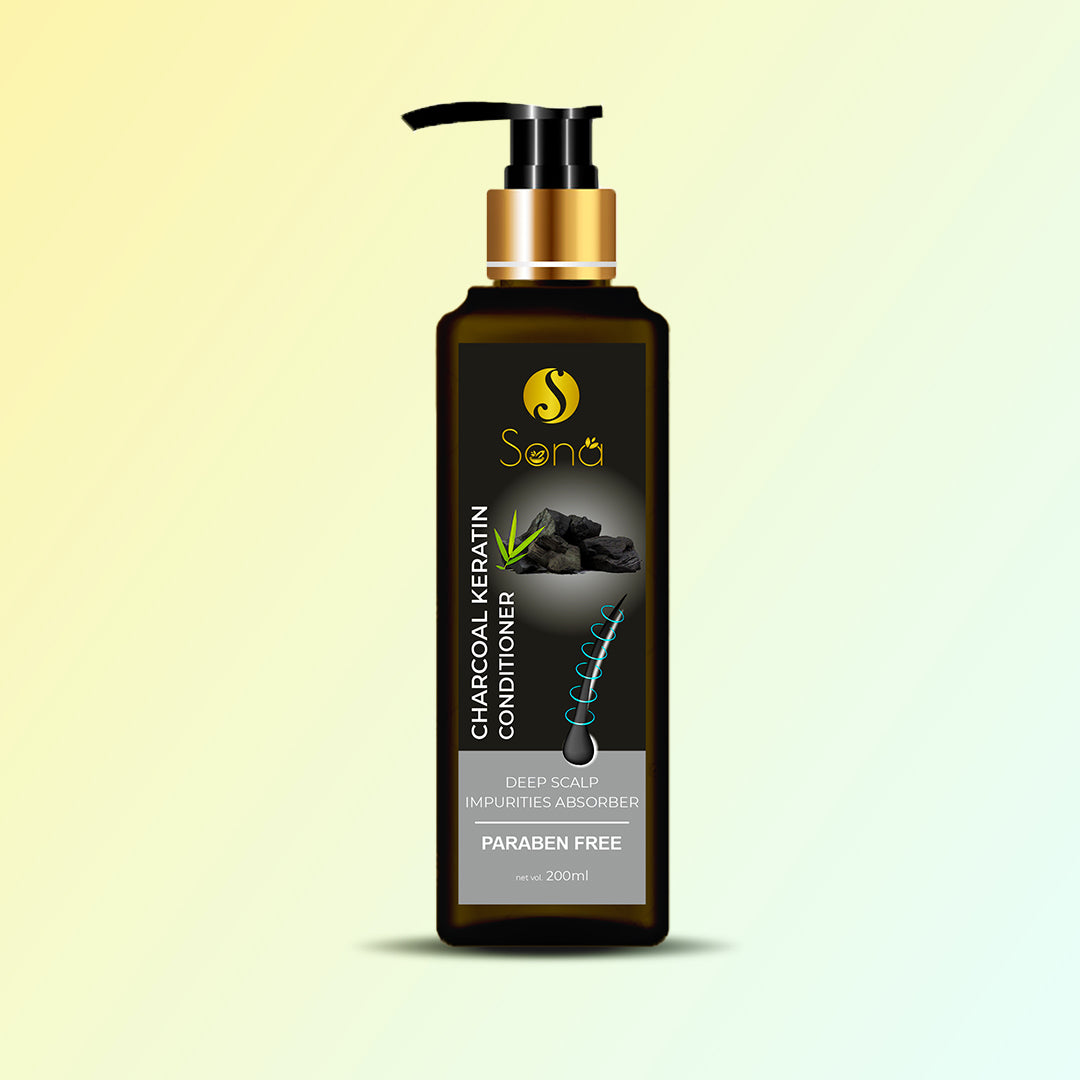 Ultimate Hair Care Kit for Hair Fall Control - Keshayur Hair Oil + Belly button Oil + Charcol Shampoo & Conditioner