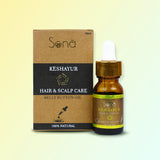 Ultimate Hair Care Kit for Hair Fall Control - Keshayur Hair Oil + Belly button Oil + Charcol Shampoo & Conditioner