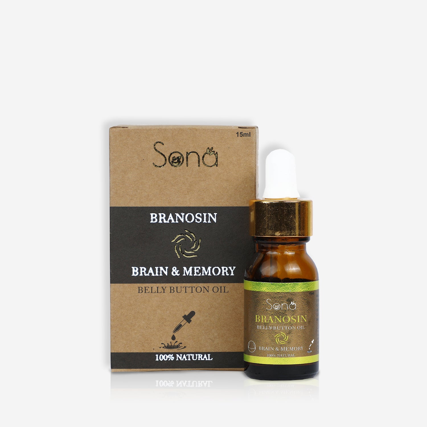 Sona Branosin Belly Button Oil for Brain & Memory