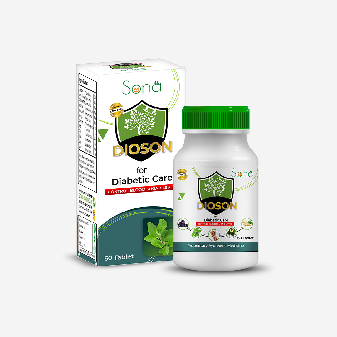 Sona Dioson Tablet for Diabetes Care - 60 Tablet (Pack of 1)