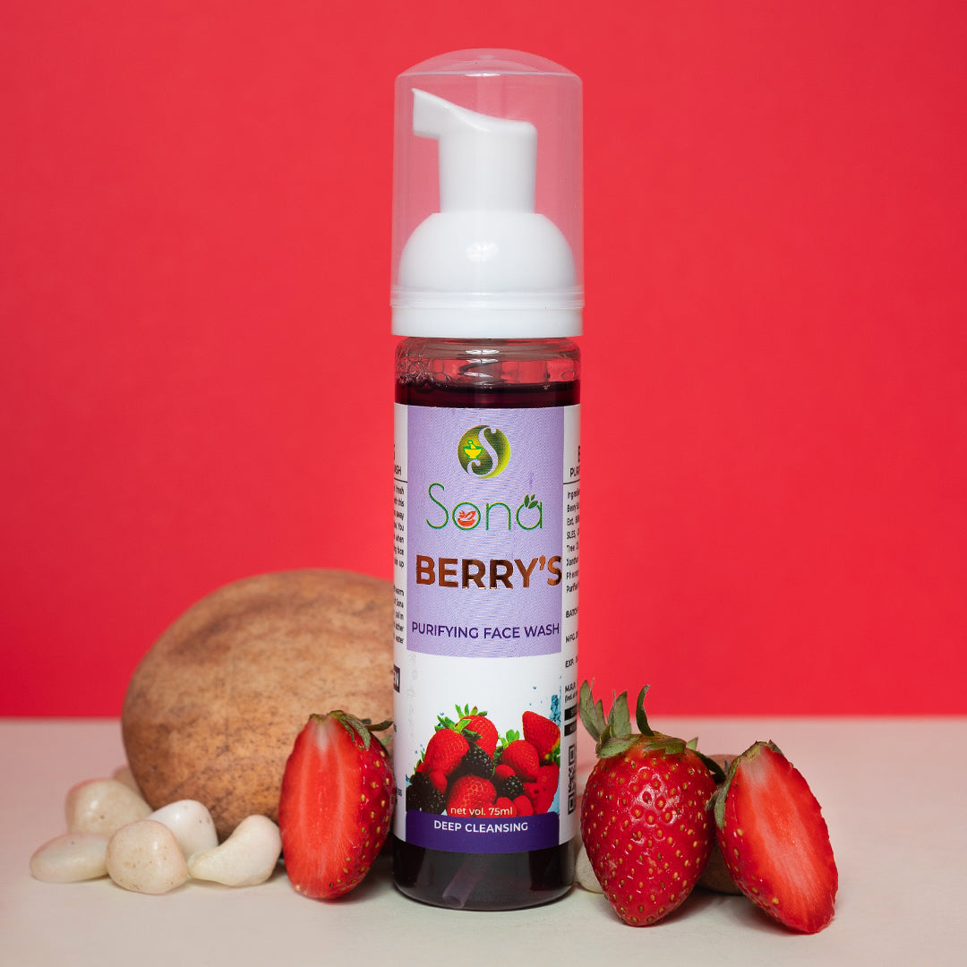 Sona Berry's Face Wash with Paraben Free 150 ml