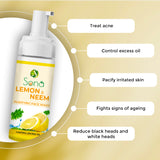 purifying facewash| oily skin face wash| lemon and neem face wash