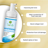 Sona Whitening Face Wash With Sea Buckthorn Oil, Vitamin A , B5 & E and Tea Tree Oil for Natural Fairness - Paraben Free - 150 ml (Pack of 1)