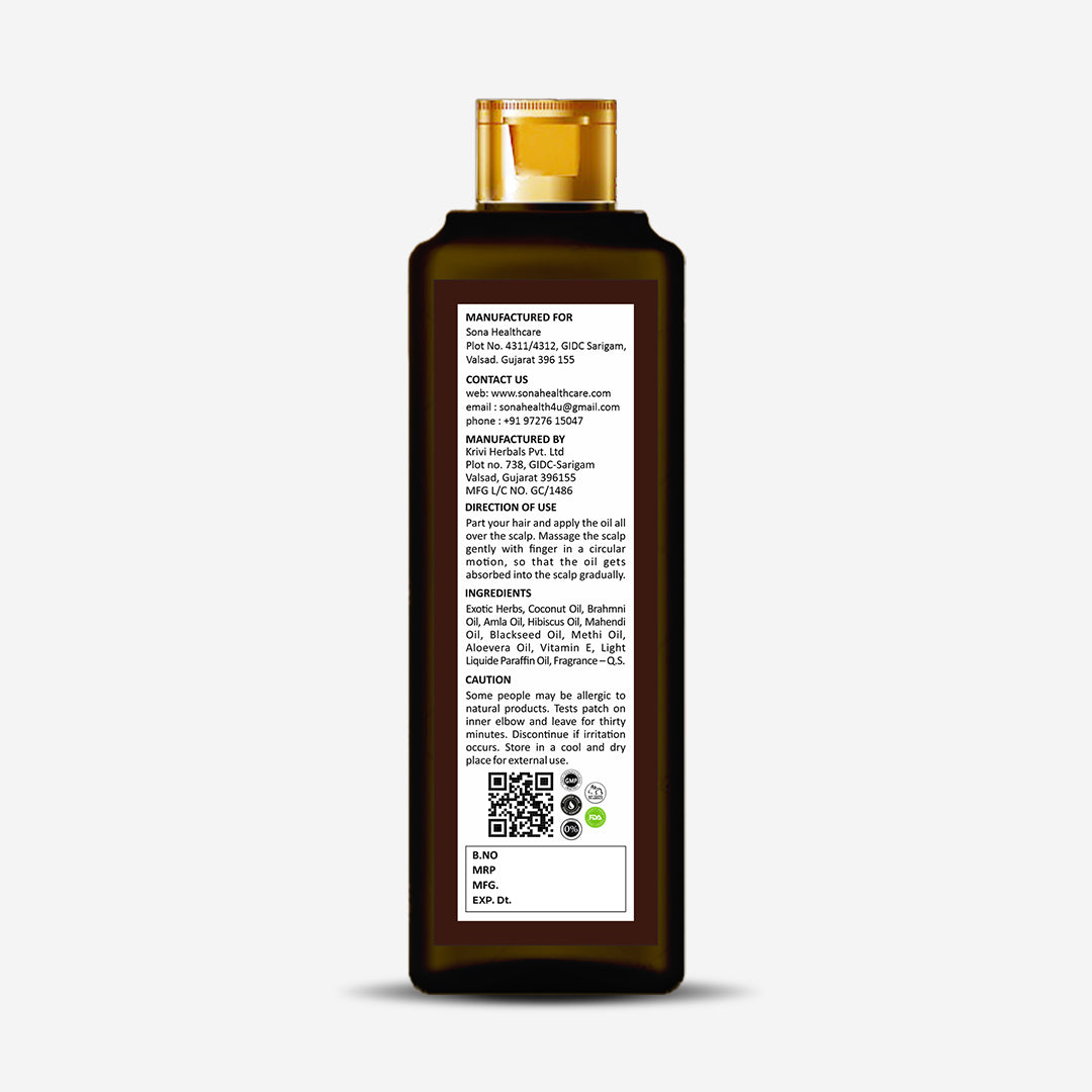 Sona Seven in One Oil - Paraben free - 200 ml (Pack of 1)