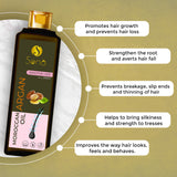 Sona Moroccan Argan Oil and Vitamin E - Paraben Free - 200 ml (Pack of 1)