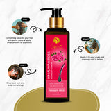 Sona Himalayan Rose Conditioner with Rose Oil and Vitamin E for Anti Dandruff and Oil Reduction - Paraben Free - 200 ml (Pack of 1)