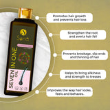 Sona Seven in One Oil - Paraben free - 200 ml (Pack of 1)