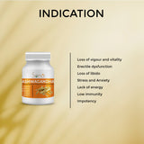 Sona Ashwagandha - General Wellness Tablets - 60 Tablets | Stress Relief | Rejuvenates Mind & Body