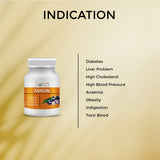 Sona Jamun Seed Tablets Supports Sugar Control, Helps in Detoxification & Acts as Blood Purifier - 60 Tablets