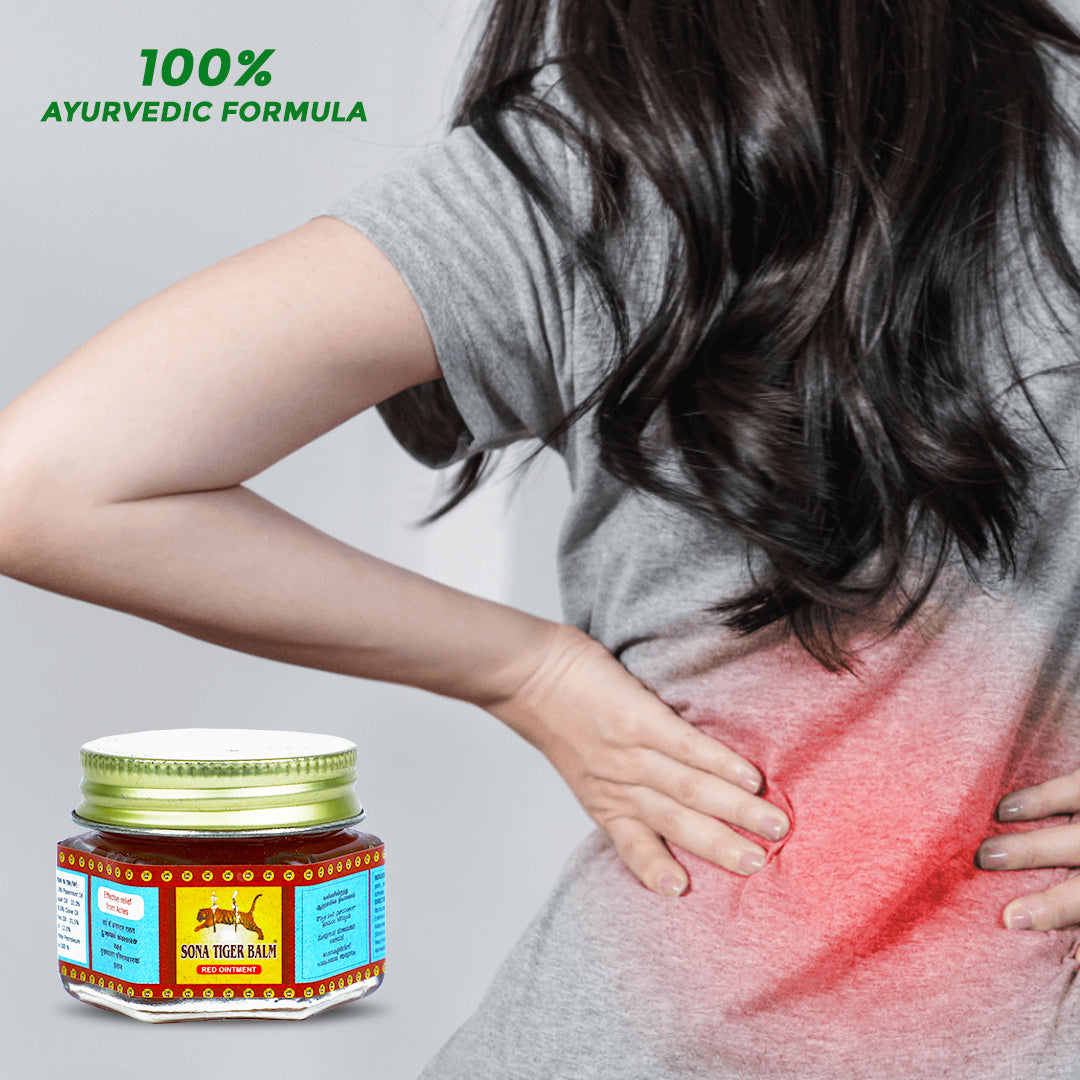 Sona Tiger Balm - Pain Relief Balm - 18 g (Pack of 1)