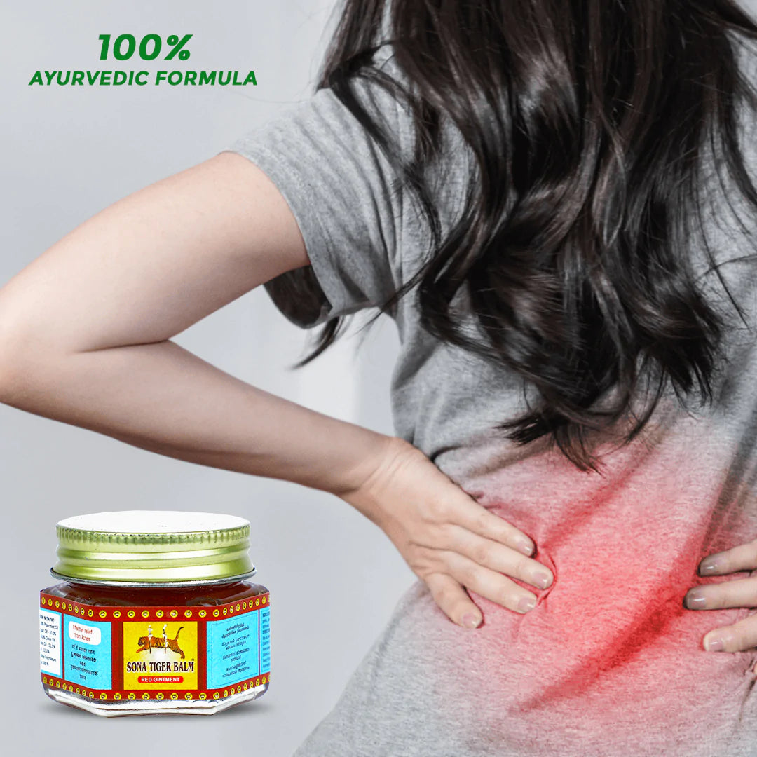 Sona Tiger Balm - Pain Relief Balm - 18 g (Pack of 2)