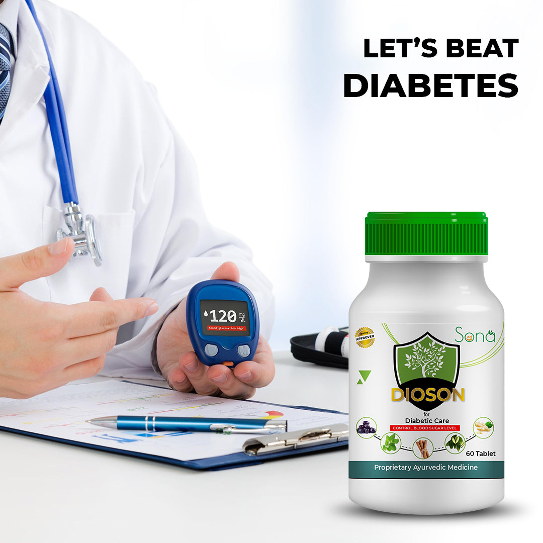 Sona Dioson Tablet for Diabetes Care - 60 Tablet (Pack of 1)