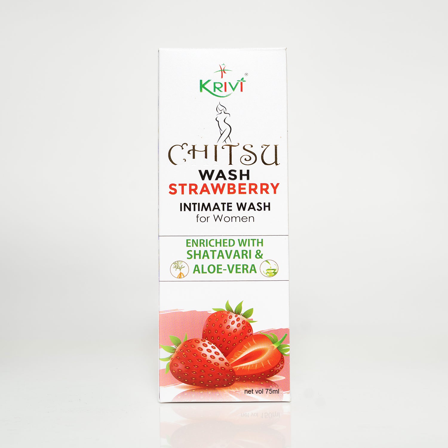 Chitsu Intimate Wash Strawberry for Women The hygiene care expert 75ml (Pack of 1)