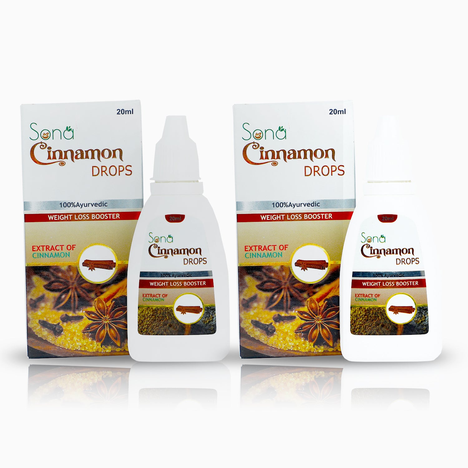 Sona Cinnamon Drop Weight for loss (Pack of 2)