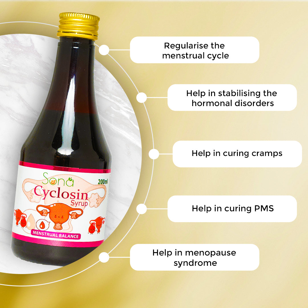 Sona Cyclosin Syrup for Healthy Women - 200ml