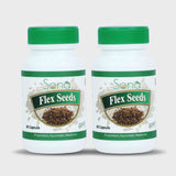 Sona Flex Seed Capsules with Omega-3 - 60 Capsules (Pack of 2)