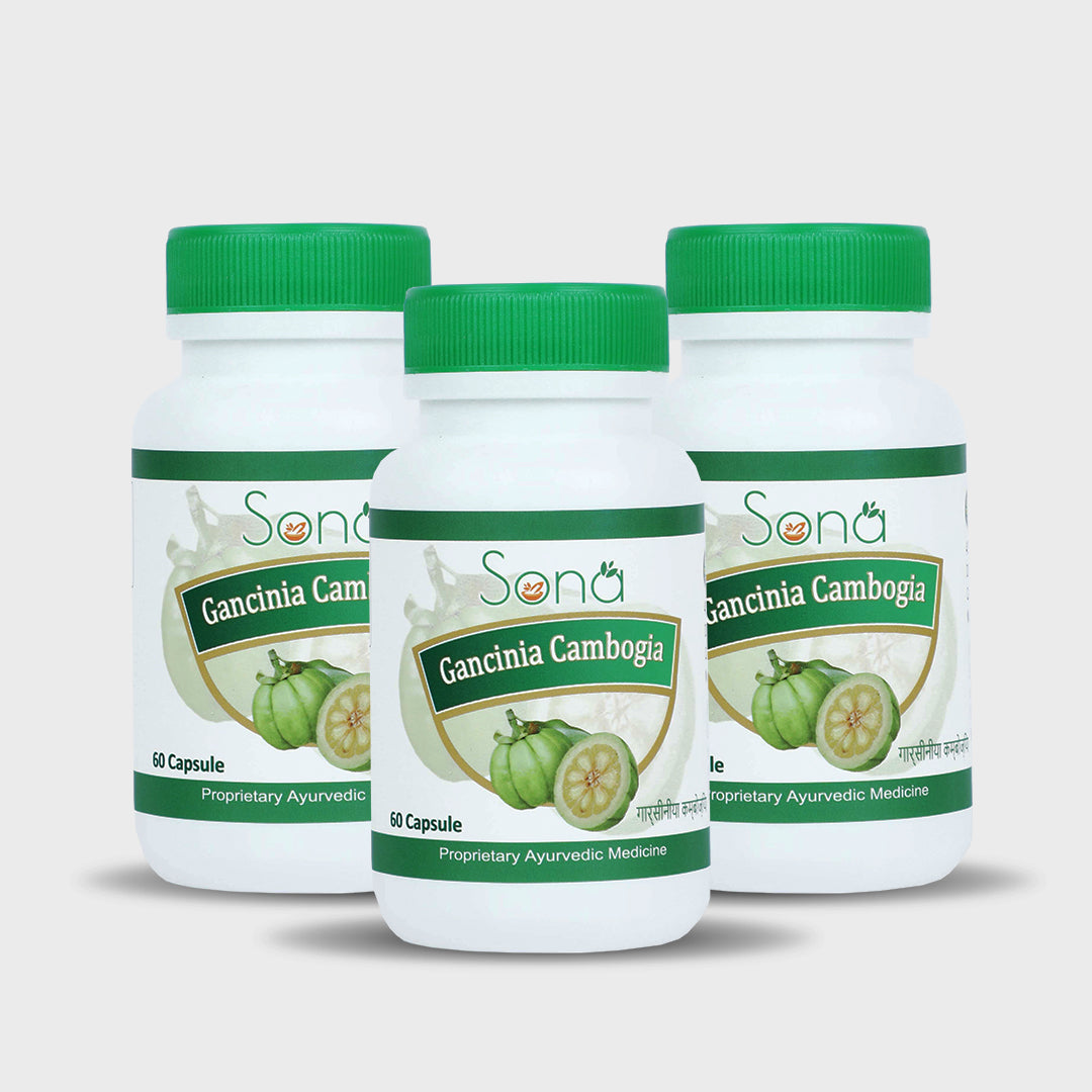 Sona Garcinia Cambogia – Fat to Fit - 60 Capsules (Pack of 3)