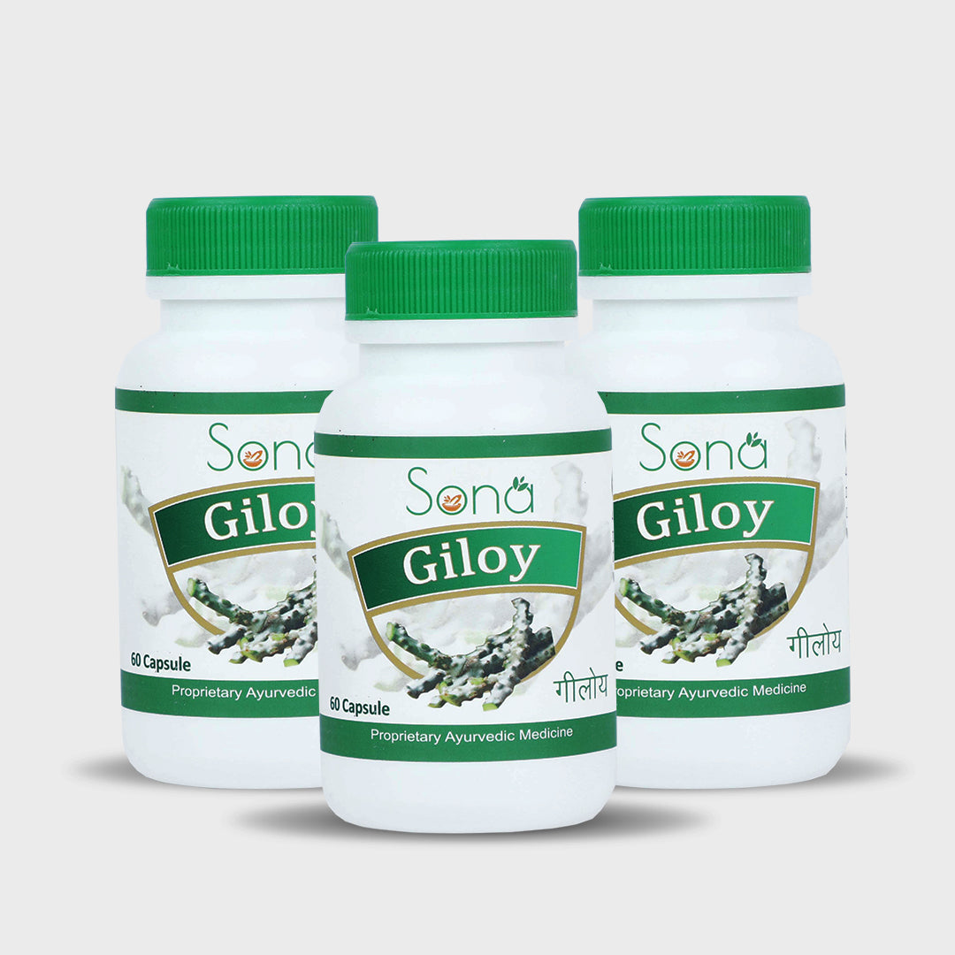Sona Giloy Capsules - 60 Capsules (Pack of 3)