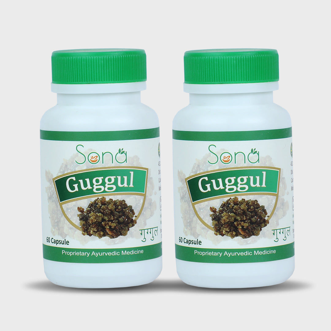 Sona Guggal Capsules - 60 Capsules (Pack of 2)