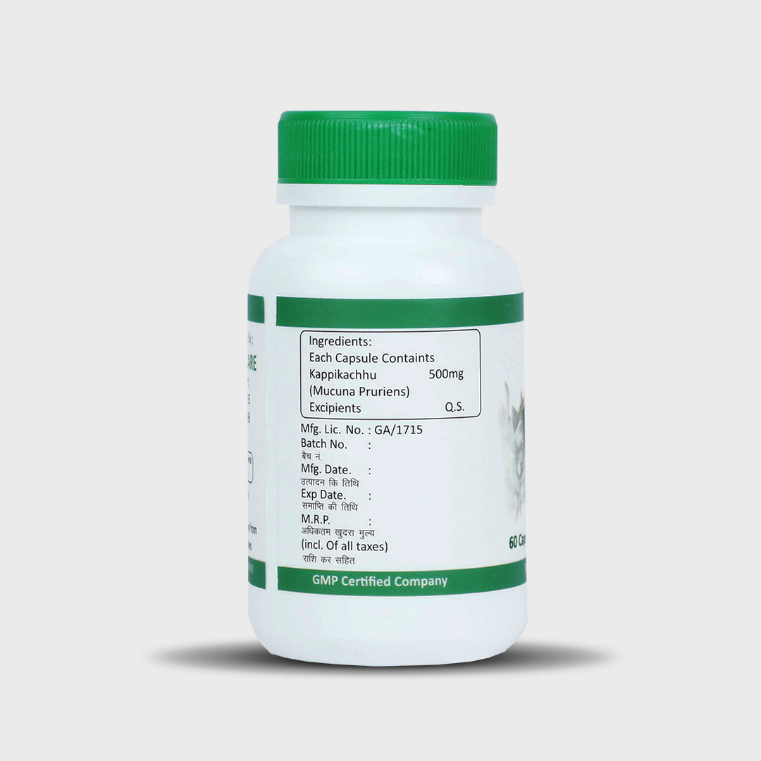 Sona Kappikachhu (Kauncha) Capsules - 60 Capsules (Pack of 1)