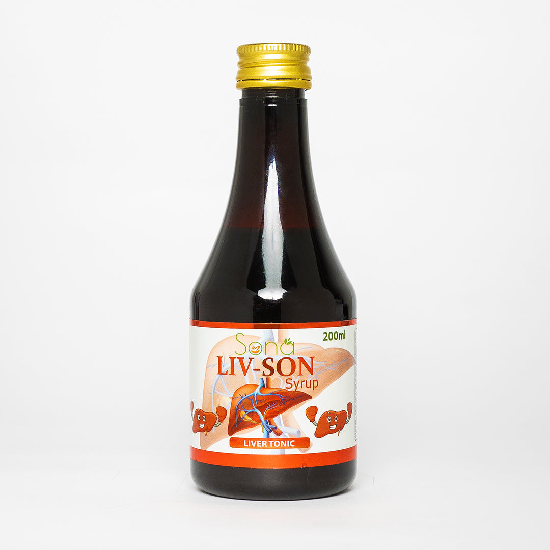 Sona Livson Syrup - Liver Tonic - 200 ml (Pack of 3)