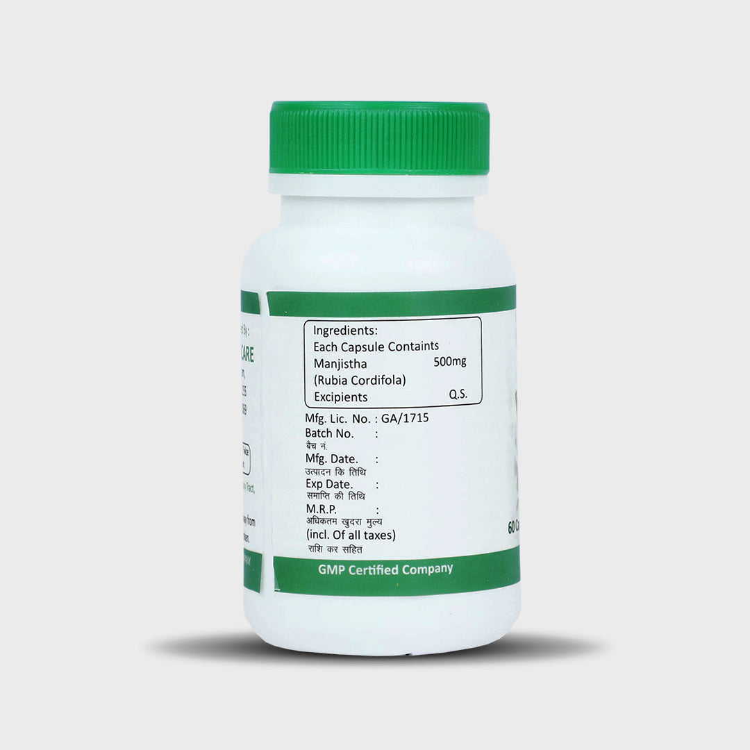 Sona Manjistha for Glowing Skin - 60 Capsules (Pack of 3)