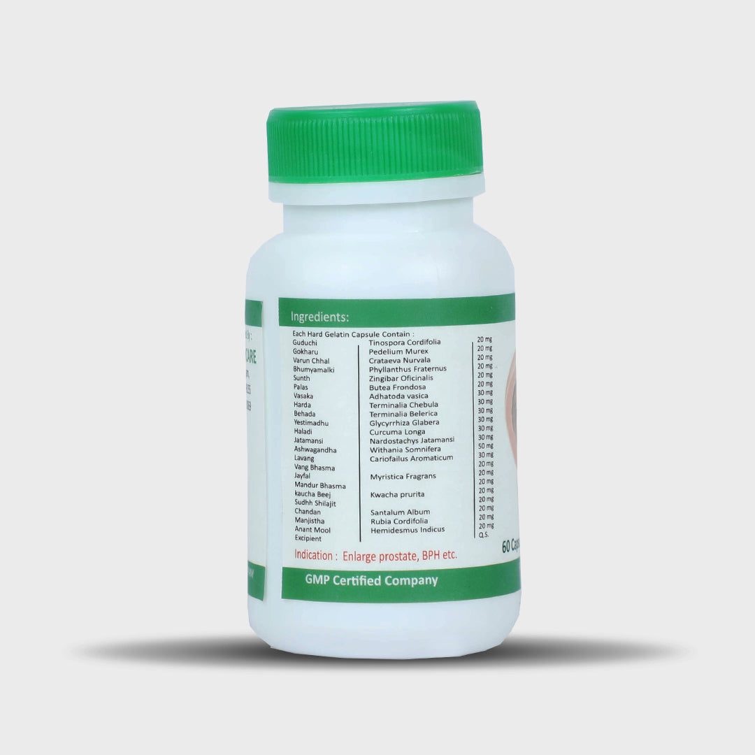 Sona Prostasin Capsules for Prostate Problem - 60 Capsules (Pack of 1)