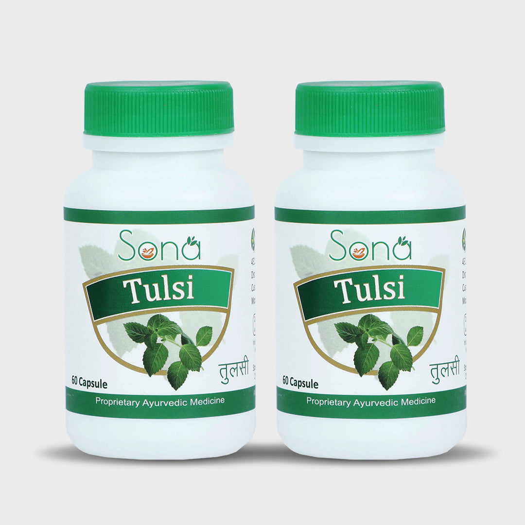 Sona Tulsi Capsules - 60 Capsules (Pack of 1)