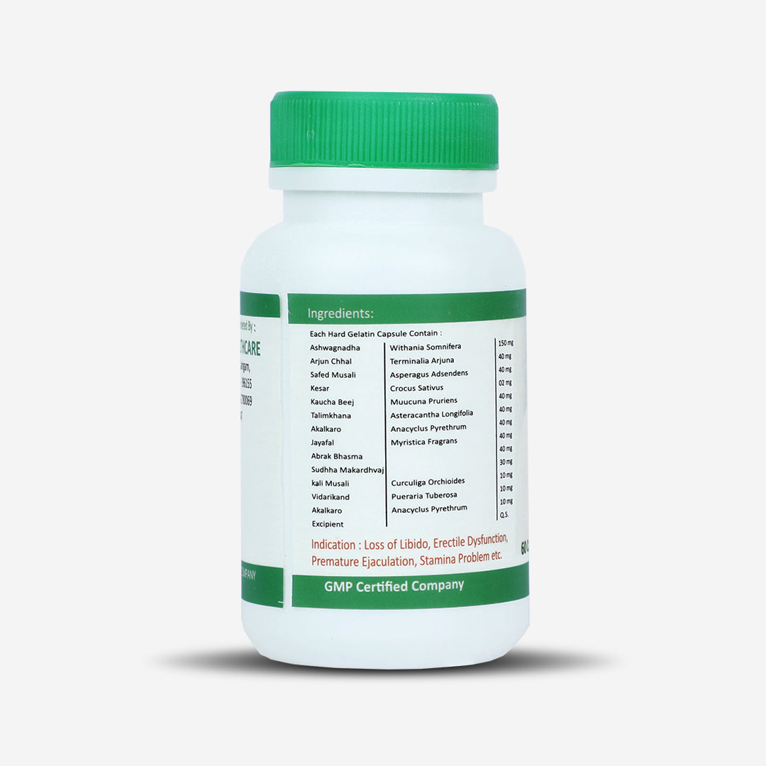 Sona Vigosin Capsules for Vigour & Vitality - 60 Capsules (Pack of 1)
