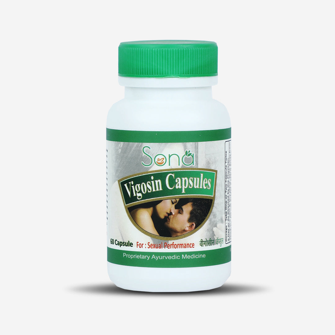 Sona Vigosin Capsules for Vigour & Vitality - 60 Capsules (Pack of 1)