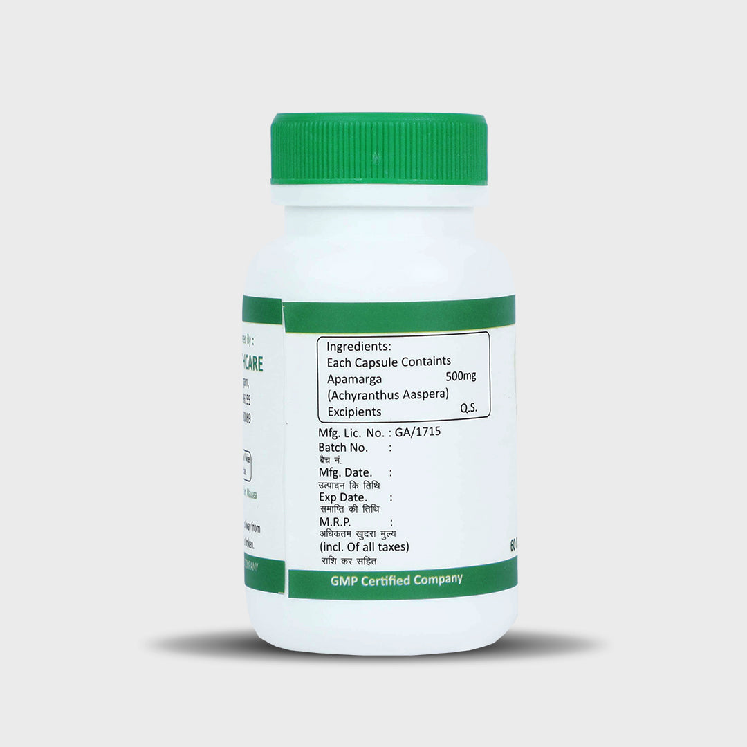 Sona Apamarga Capsules for Weight Loss & Detoxifying the Body - 60 Capsules (Pack of 2)