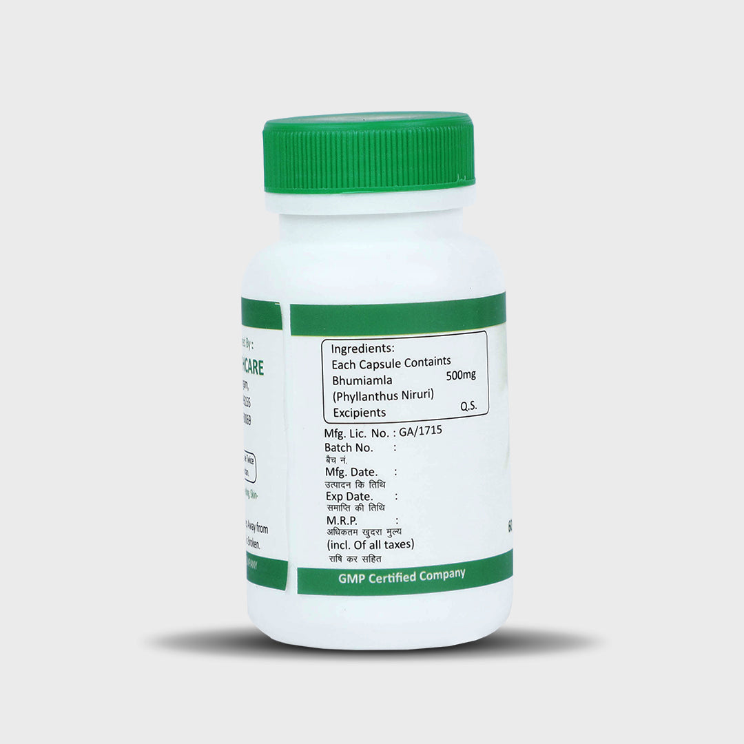 Sona Bhumi Amla Capsules supports Liver - 60 Capsules (Pack of 1)