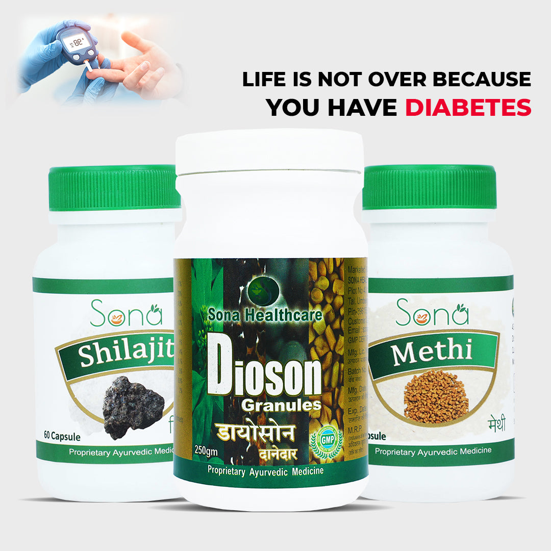 Diabetes Combo Pack (Granules and Capsules)
