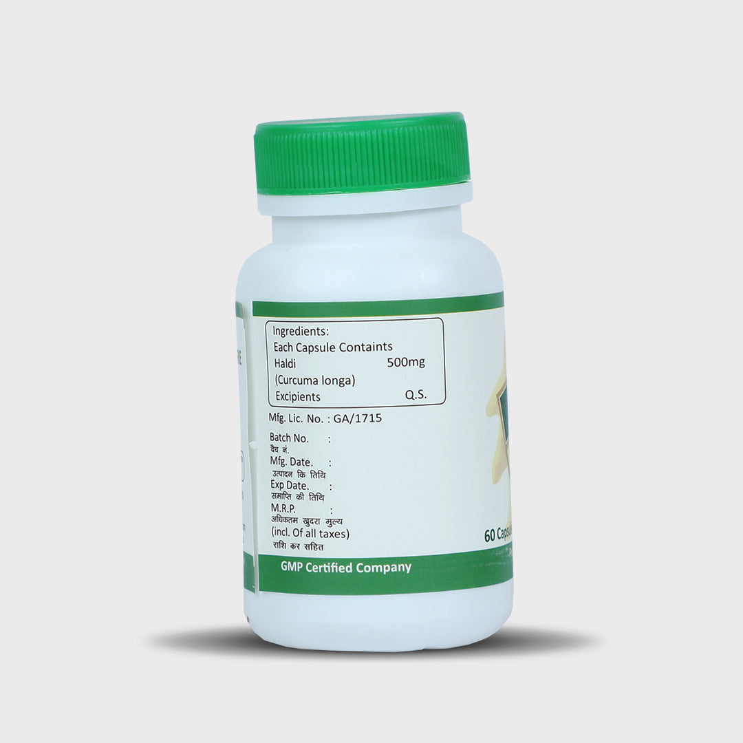 Sona Haldi Capsules - 60 Capsules (Pack of 1)