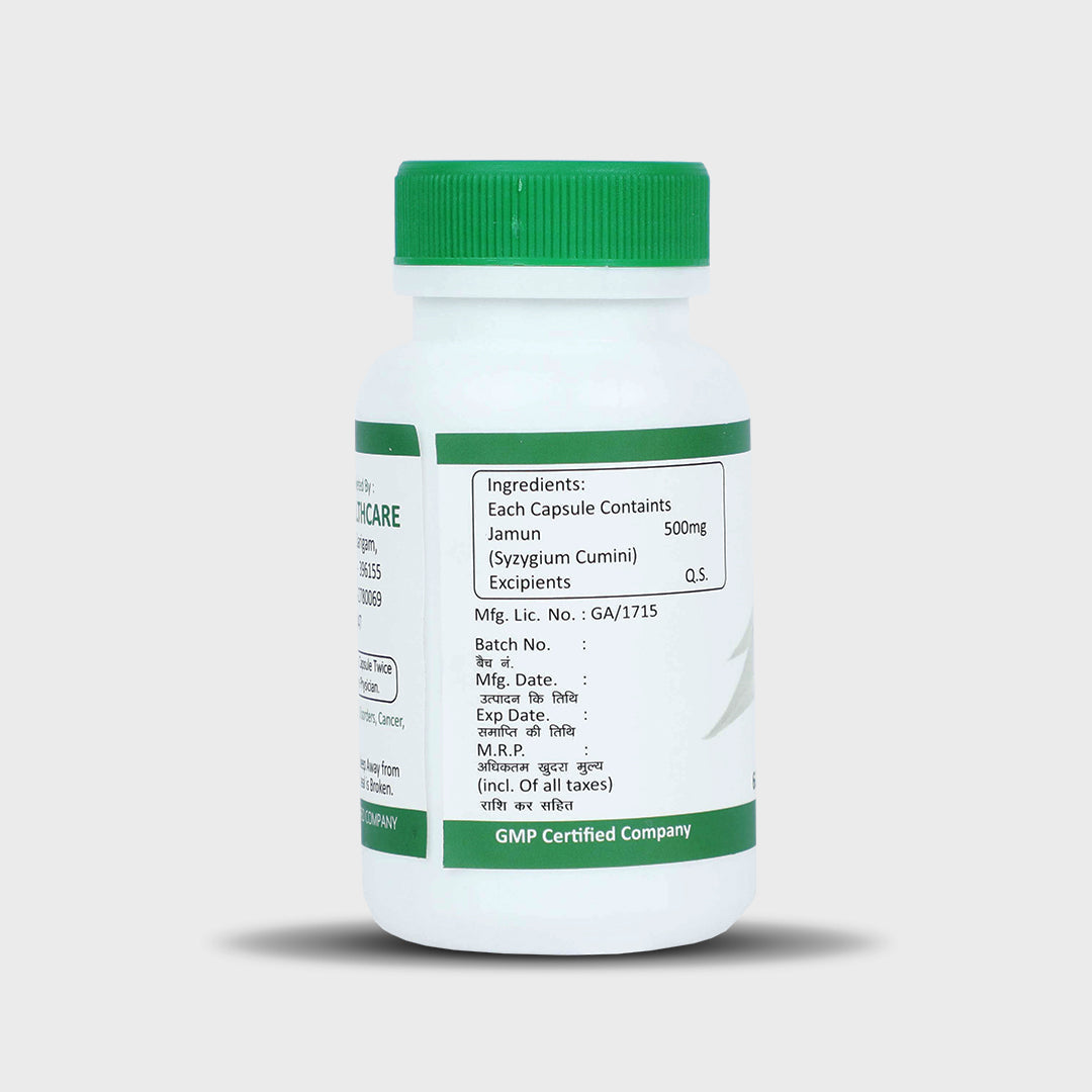 Sona Jamun Seeds Capsules - 60 Capsules (Pack of 3)