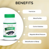 Sona Jamun Seeds Capsules - 60 Capsules  (Pack of 1)