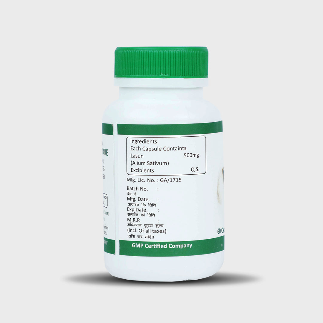 Sona Lasun Capsules - Increases Physical Efficiency - 60 Capsules (Pack of 2)