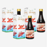 Sona Livson Syrup - Liver Tonic - 200 ml (Pack of 3)