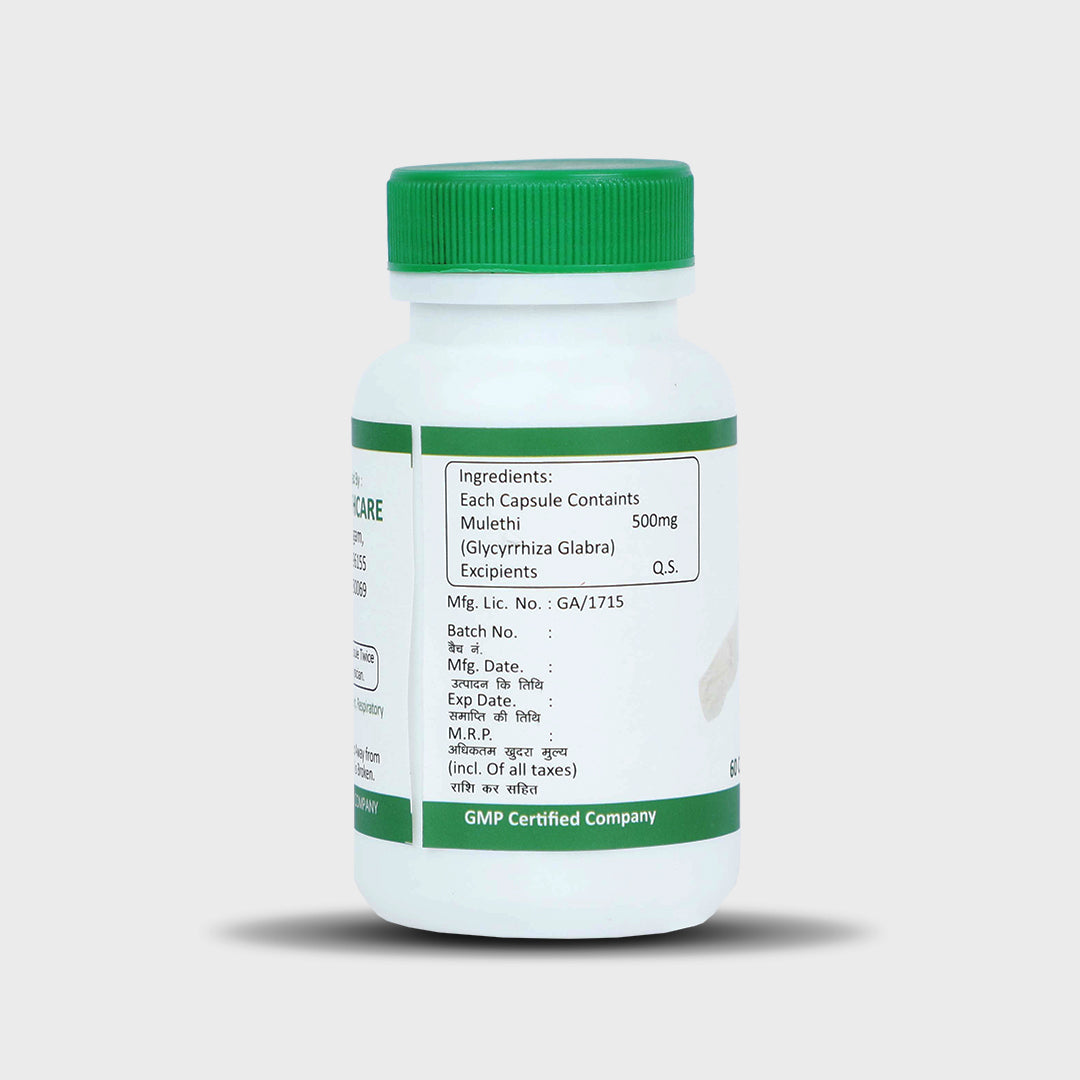 Sona Mulethi Capsule - 60 Capsules (Pack of 1)