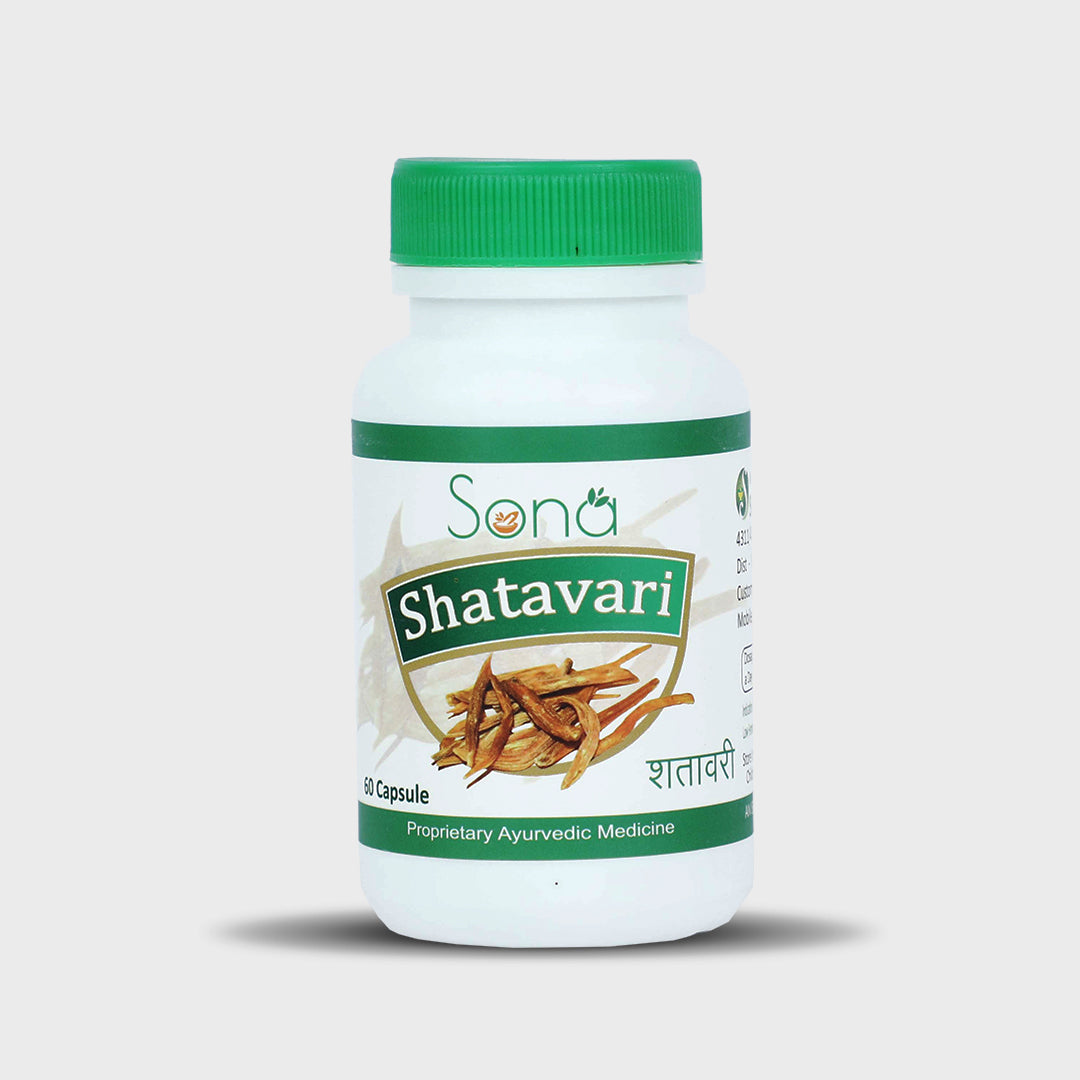 Sona Shatavari Capsules - 60 Capsules (Pack of 1)
