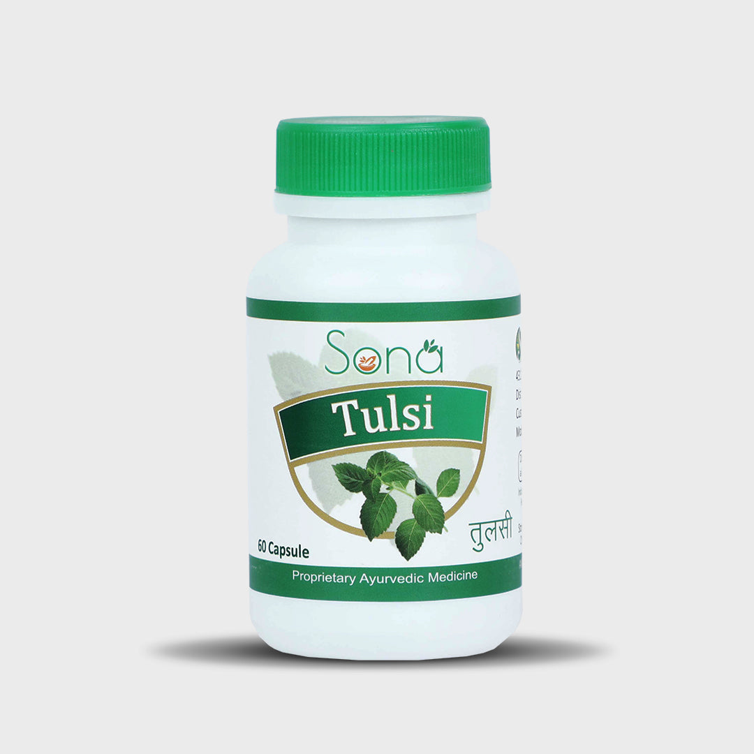 Sona Tulsi Capsules - 60 Capsules (Pack of 1)
