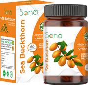 Sona Sea Buckthorn Capsules - 60 Capsules (Pack of 1)