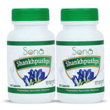 Sona Shankhpushpi Capsules - 60 Capsules (Pack of 2)